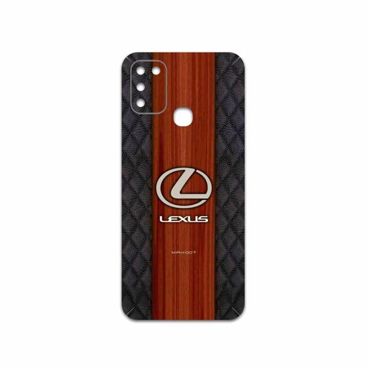 برچسب پوششی ماهوت مدل Lexus-Logo مناسب برای گوشی موبایل اینفینیکس Hot 10 Play MAHOOT Lexus-Logo Cover Sticker for Infinix Hot 10 Play